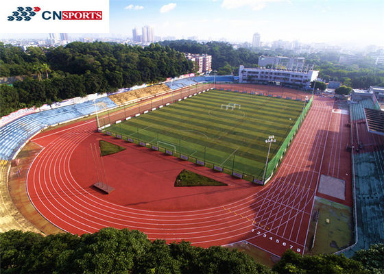 スタジアム 合成 PU 走行コース 0.4Mpa 耐磨性 IAAF 認定