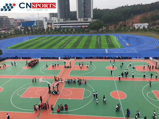 13mm Thick Rubber Running Track with Weather Resistance IAAF certificate